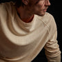 Vintage French Terry Sweatshirt in Gesso Pigment | James Perse Los Angeles