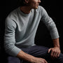 Vintage French Terry Sweatshirt in Ocean Mist Pigment | James Perse Los Angeles