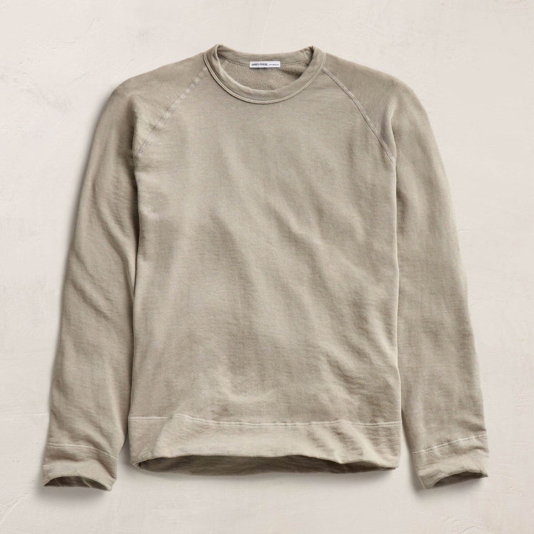 Vintage French Sweatshirt in Overcast Pigment | James Perse Los Angeles
