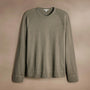 Vintage French Terry Sweatshirt  in Peet Pigment | James Perse Los Angeles