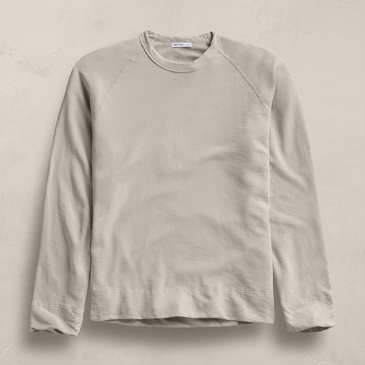 Vintage French Sweatshirt in Salt Pigment | James Perse Los Angeles