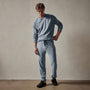 Vintage French Terry Sweatshirt in Bluestone Pigment | James Perse Los Angeles