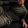 Vintage French Terry Sweatshirt in Tent Pigment | James Perse Los Angeles