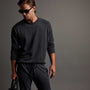 Vintage French Terry Sweatshirt in Titan Pigment | James Perse Los Angeles
