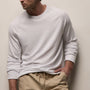Vintage French Sweatshirt in White | James Perse Los Angeles