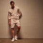 Vintage French Terry Sweatshirt in Zephyr Pigment | James Perse Los Angeles