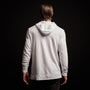 Vintage French Terry Hoodie in White | James Perse Los Angeles