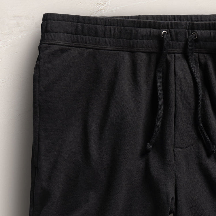 Vintage French Terry Sweat Short - Black