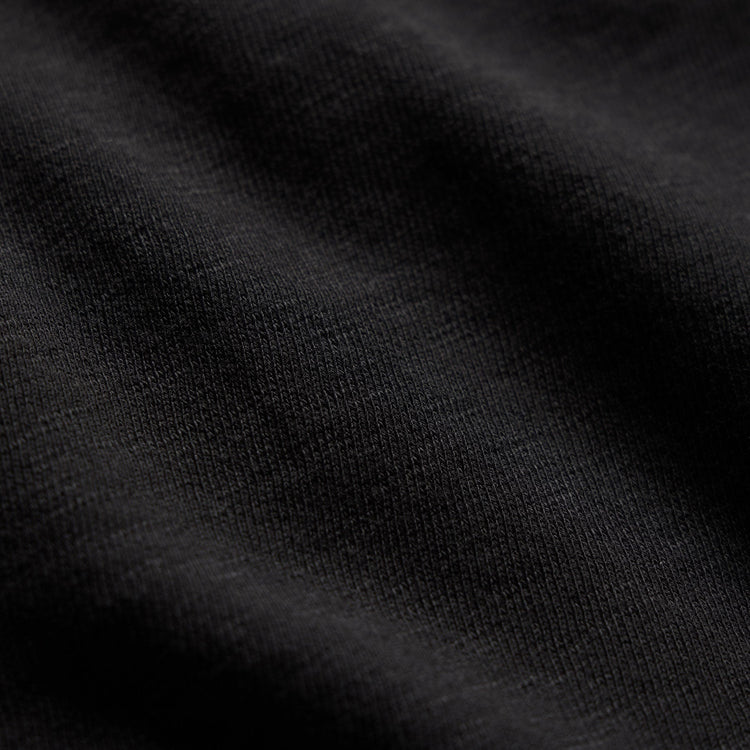 Vintage French Terry Sweat Short in Black | James Perse Los Angeles