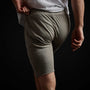 Vintage French Terry Contrast Waist Short in Fume Pigment | James Perse Los Angeles