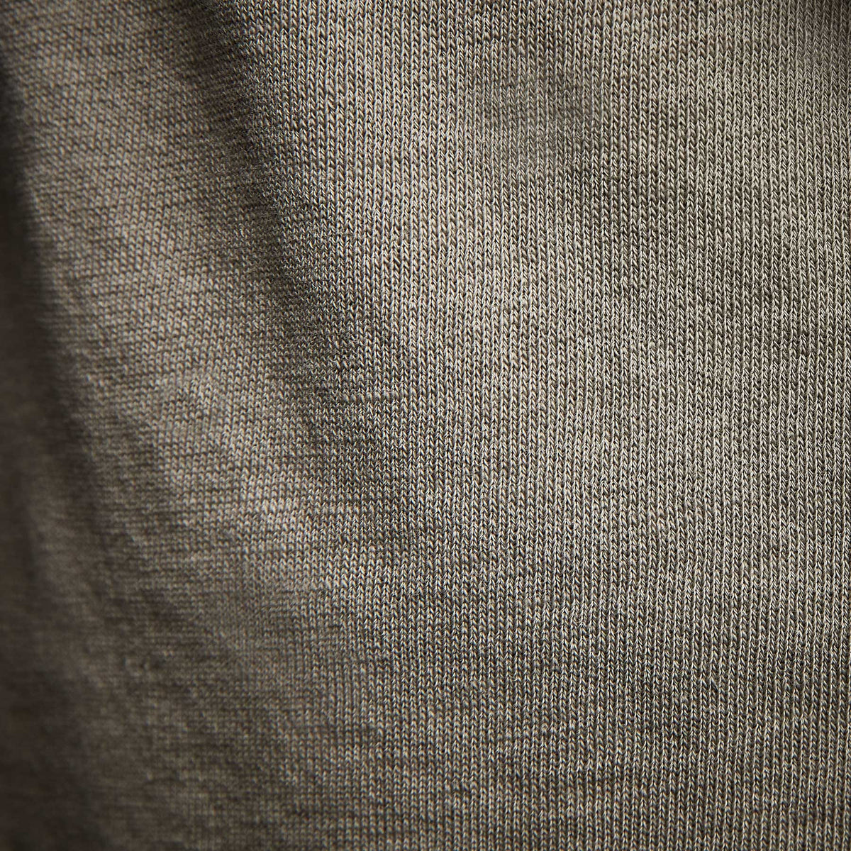 Vintage French Terry Contrast Waist Short in Fume Pigment | James Perse Los Angeles