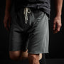 Vintage French Terry Contrast Waist Short in Jungle Pigment | James Perse Los Angeles