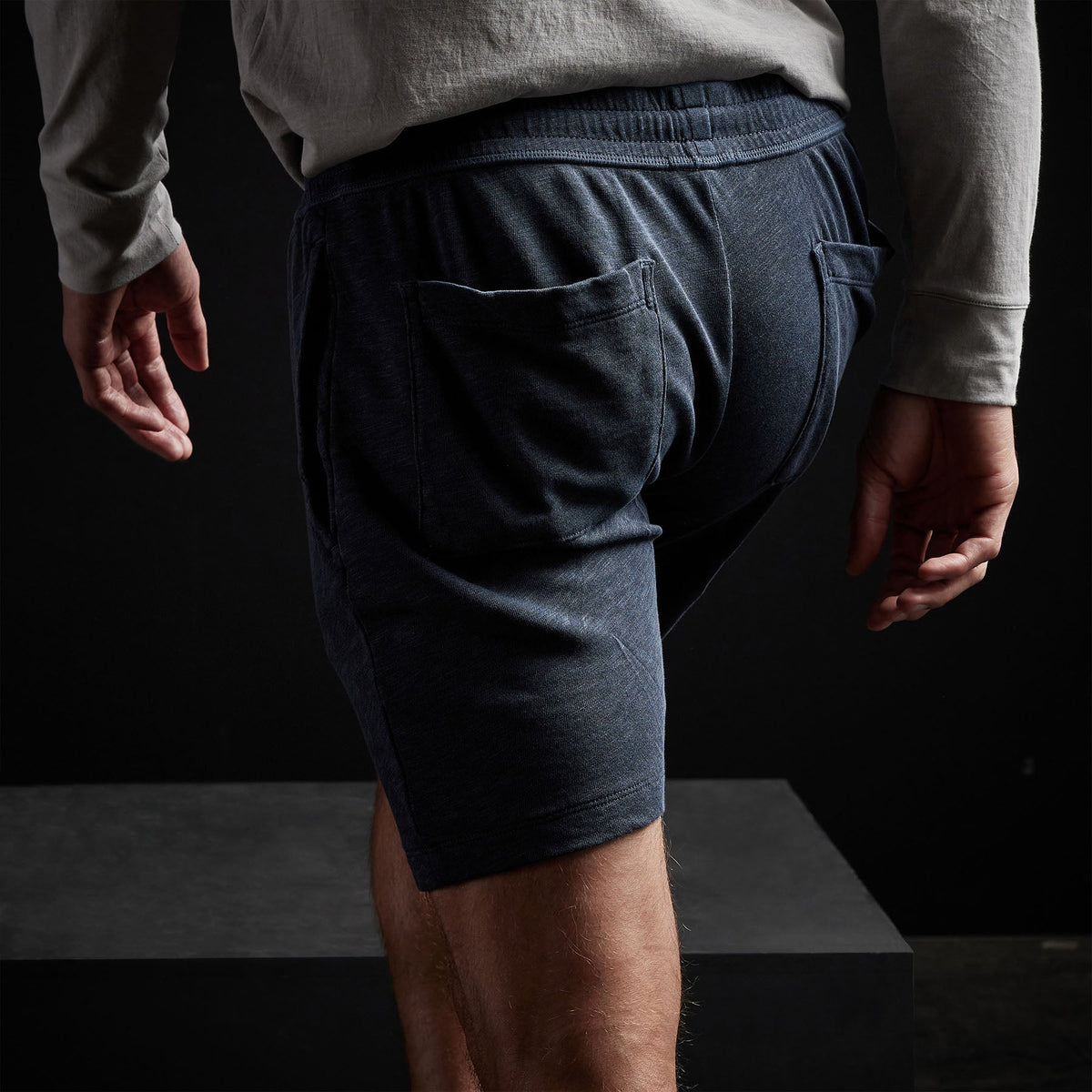 Classic Sweat Short in Deep Pigment | James Perse Los Angeles