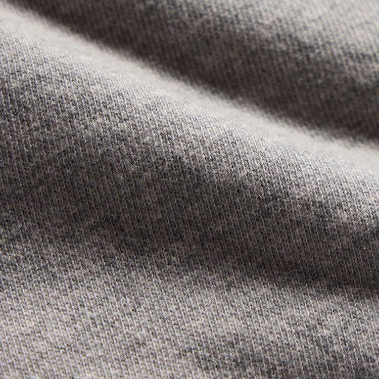 Vintage French Terry Zip Up Hoodie in Heather Grey | James Perse Los Angeles