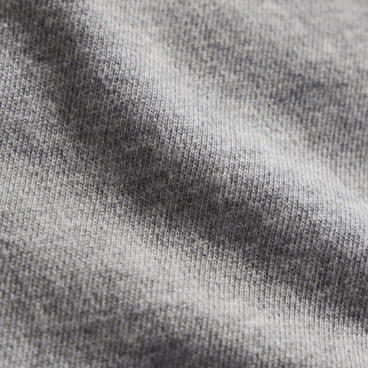 Vintage French Terry Sweatshirt in Heather Grey | James Perse Los Angeles