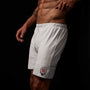 Grateful Dead Rose Boxer Short in White/Red | James Perse Los Angeles