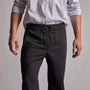 Stretch Wool Blend Pant in Coal | James Perse Los Angeles