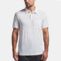 Cotton Linen Jersey Pocket Polo In White | James Perse Los Angeles