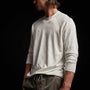 Stretch Linen Raglan Sweater in Celadon | James Perse Los Angeles 