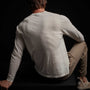 Linen Blend Crew Neck Sweater - Celadon | James Perse Los Angeles