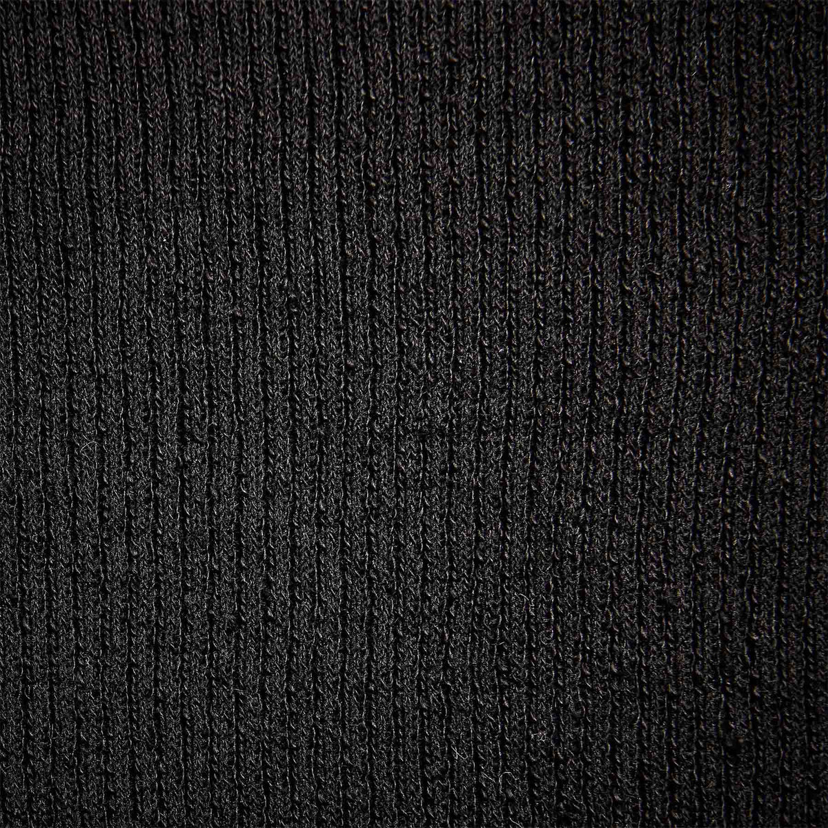 Stretch Linen Ribbed Polo in Black | James Perse Los Angeles 