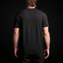 Linen Blend Short Sleeve Crewneck Sweater in Black | James Perse Los Angeles 