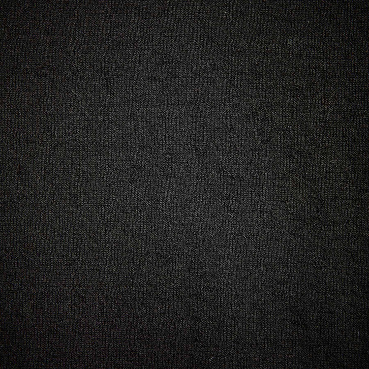 Linen Blend Short Sleeve Crewneck Sweater in Black | James Perse Los Angeles 