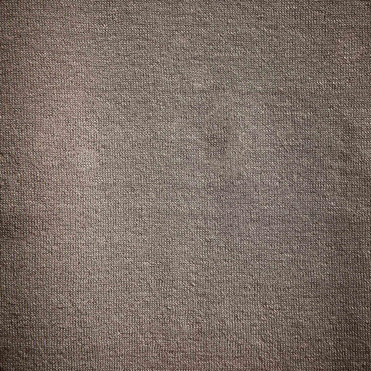 Linen Blend Short Sleeve Crewneck Sweater in River Rock | James Perse Los Angeles 