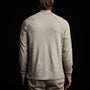 Linen Blend Half Zip Sweater in Mineral | James Perse Los Angeles 