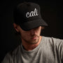 Cali Scuba Trucker Hat In Black | James Perse Los Angeles