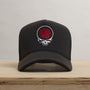 Grateful Dead Rose Embroidery Trucker in Carbon Grey | James Perse Los Angeles