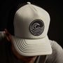 Wave Patch Scuba Trucker Hat In Silver Grey | James Perse Los Angeles