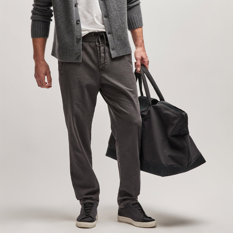 Cotton Twill Pant in Magma Pigment | James Perse Los Angeles
