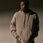 Oversized Hooded Sweater in Stone | James Perse Los Angeles / Mens