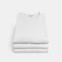 Short Sleeve Crew Neck Tee 3 Pack In White | James Perse Los Angeles