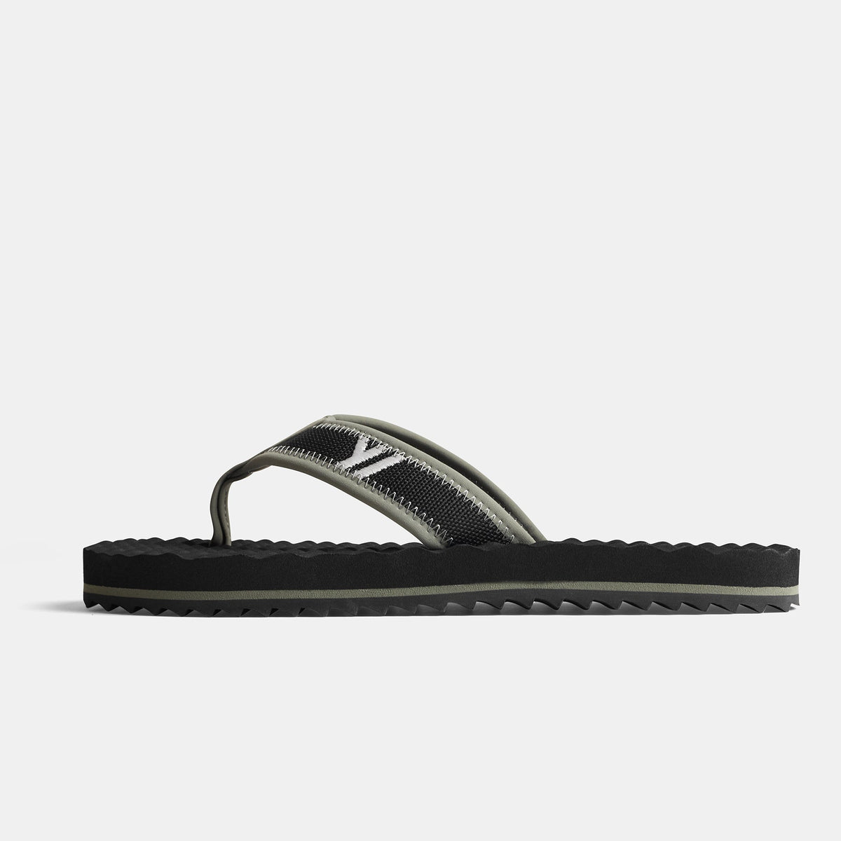 Y/OSEMITE Sport Flip Flop   Kids In Black/Grey | James Perse Los Angeles