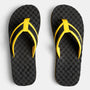 Y/OSEMITE Sport Flip Flop   Kids In Black/Yellow | James Perse Los Angeles