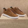Men's Suede Solstice Sneaker in Chestnut | James Perse Los Angeles