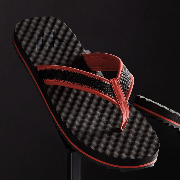Men's Y/OSEMITE Sport Flip Flop in Black/Sunstone | James Perse Los Angeles 