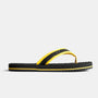 Y/OSEMITE Logo Sport Flip Flop In Black/Yellow | James Perse Los Angeles