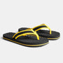 Y/OSEMITE Logo Sport Flip Flop In Black/Yellow | James Perse Los Angeles