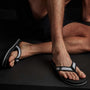 Men's Y/OSEMITE Sport Flip Flop - Black/White | James Perse Los Angeles