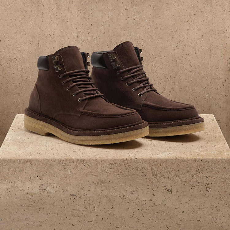 Men's Work Boot in Cafe | James Perse Los Angeles
