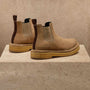Men's Suede Chelsea Boot In String | James Perse Los Angeles