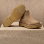 Men's Suede Chelsea Boot In String | James Perse Los Angeles