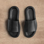 Men's Leather Slide in Black | James Perse Los Angeles