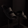 Binding Velcro Slide - Black/Black | James Perse Los Angeles