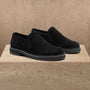 Men's Soft Suede Loafer in Black | James Perse Los Angeles