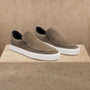 Men's Coastal Suede Slip On in Cement | James Perse Los Angeles