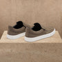 Men's Coastal Suede Slip On in Cement | James Perse Los Angeles